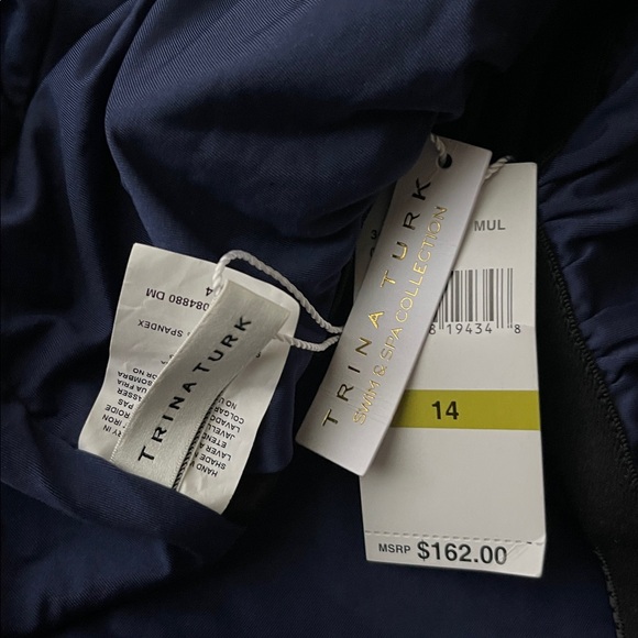 Trina Turk Navy Swimwear - Picture 9 of 9